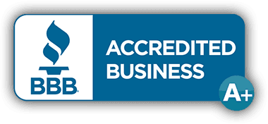 Better Business Bureau Accredited Business — A+ rating